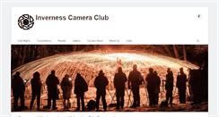 Desktop Screenshot of invernesscameraclub.co.uk